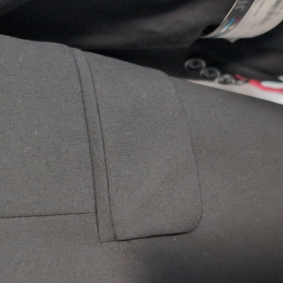 JF J.Ferrar Ultra Comfort Slim Black Suit Blazer - Picture 6 of 6